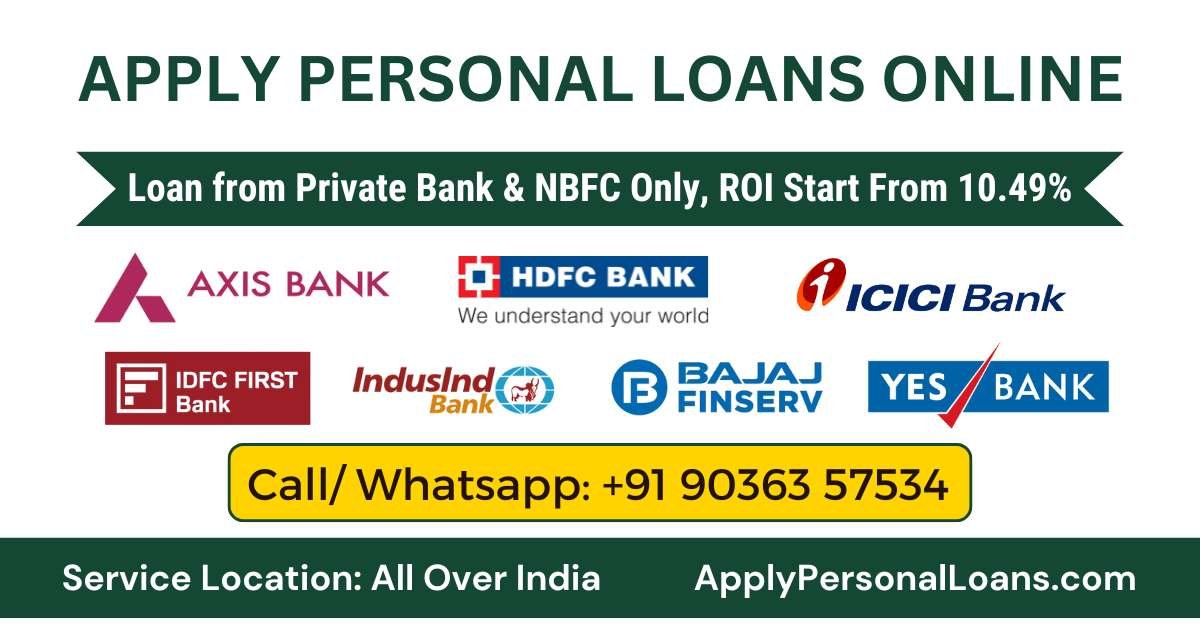 Apply Personal Loans in Bangalore Online
